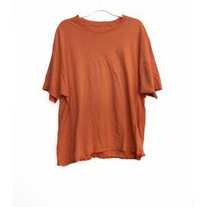 Vintage Oversized Rust Orange Unisex T-Shirt